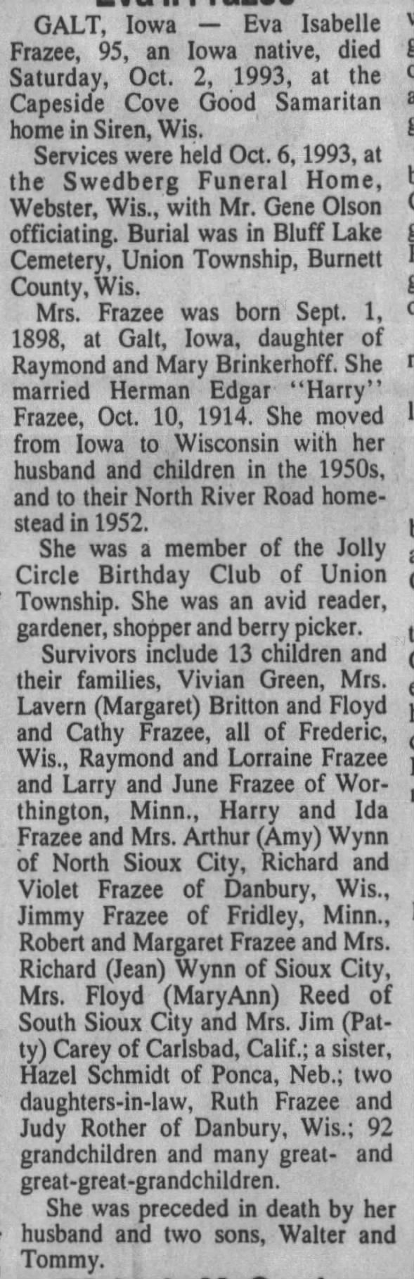 Clipping from Sioux City Journal